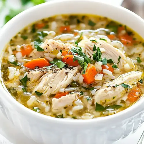 Chicken and Rice Soup