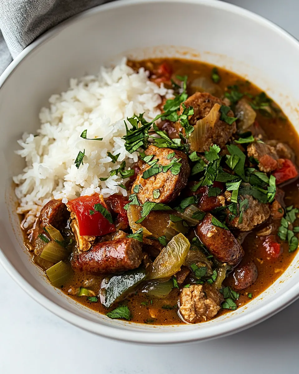 Chicken and Sausage Gumbo