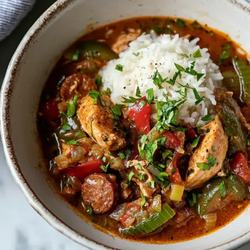 Chicken and Sausage Gumbo