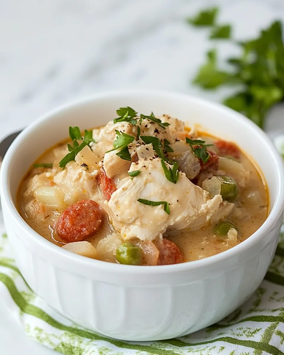 Chicken and Sausage Stew