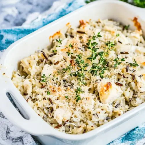 Chicken and Wild Rice Casserole