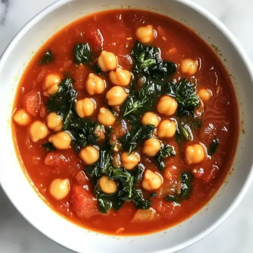 Chickpea Tomato Soup