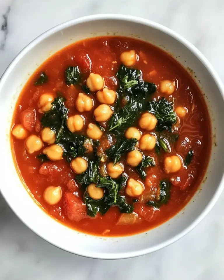 Chickpea Tomato Soup