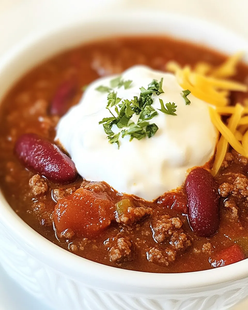 Chili For One