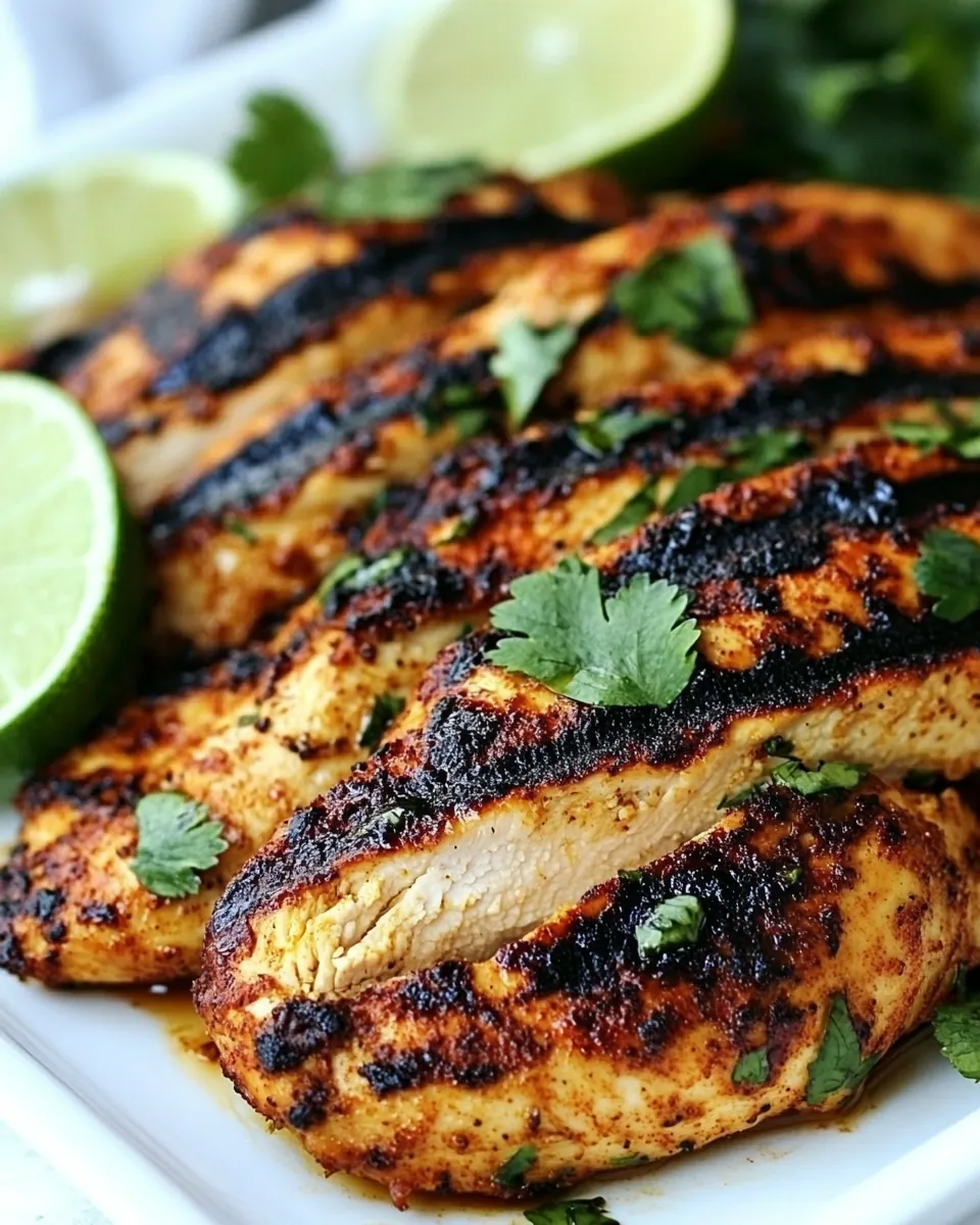 Chili Lime Grilled Chicken