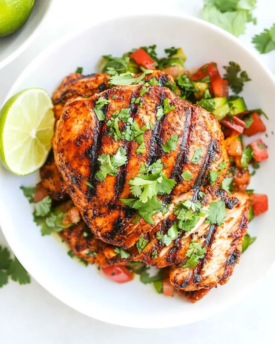 Chili Lime Grilled Chicken