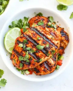 Chili Lime Grilled Chicken