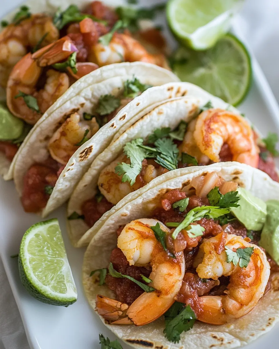 Chili Lime Shrimp Tacos