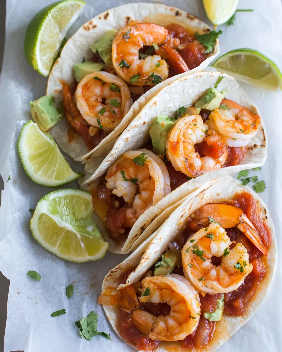 Chili Lime Shrimp Tacos