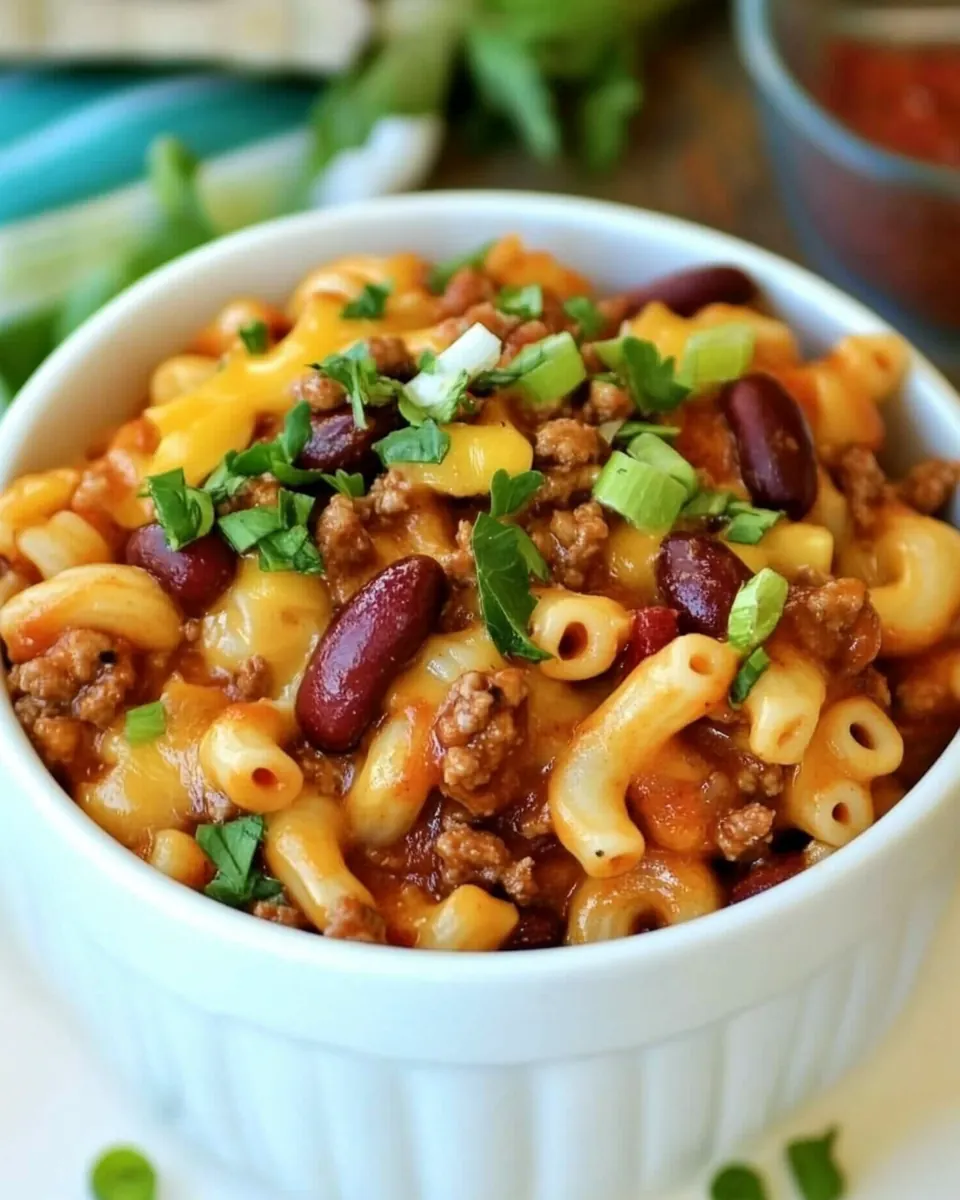Chili Mac and Cheese