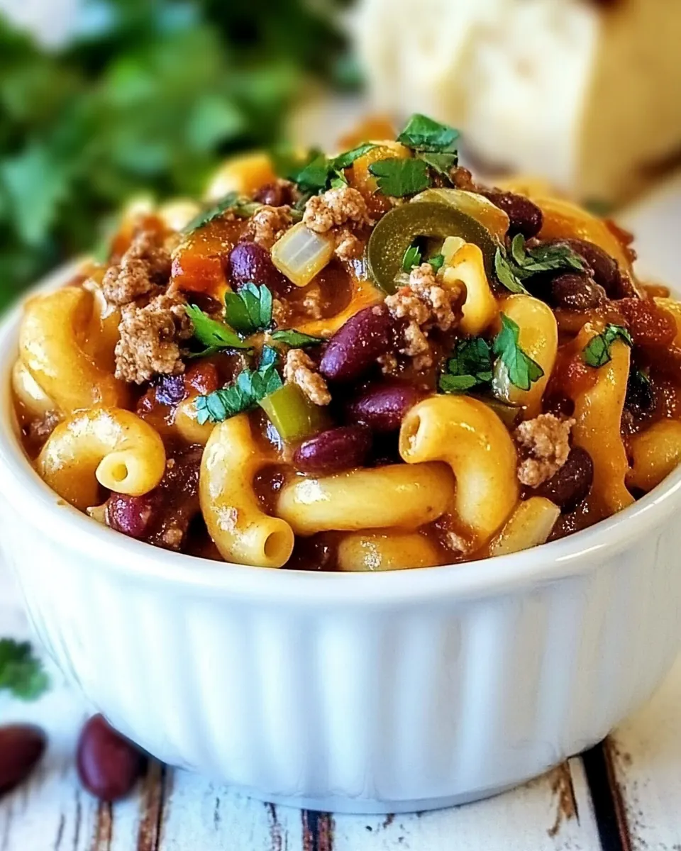 Chili Mac and Cheese