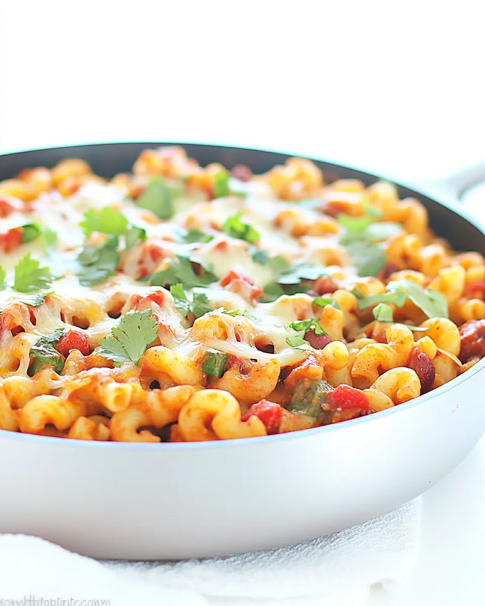 Chili Pasta Skillet