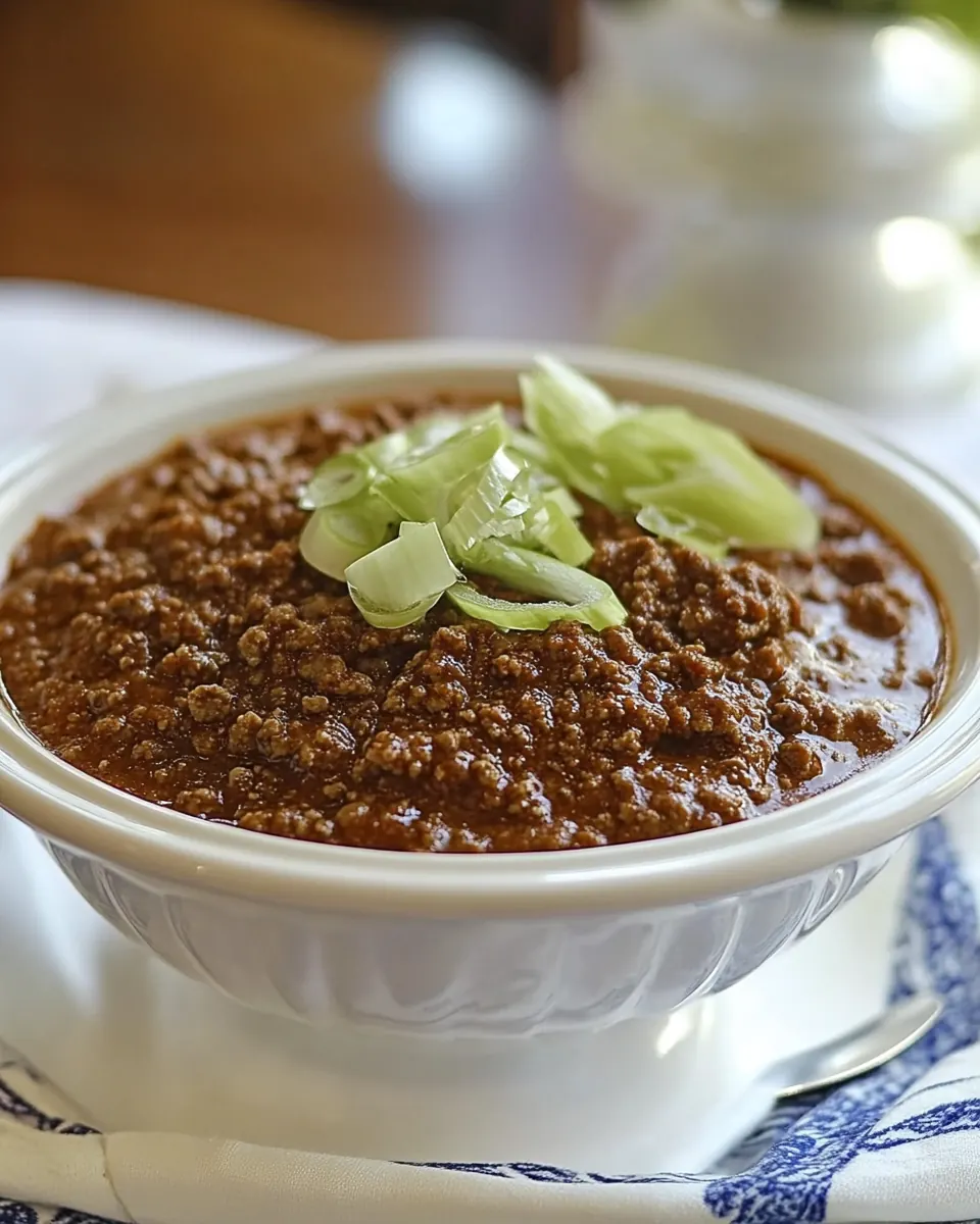 Chilis Original Chili Recipe