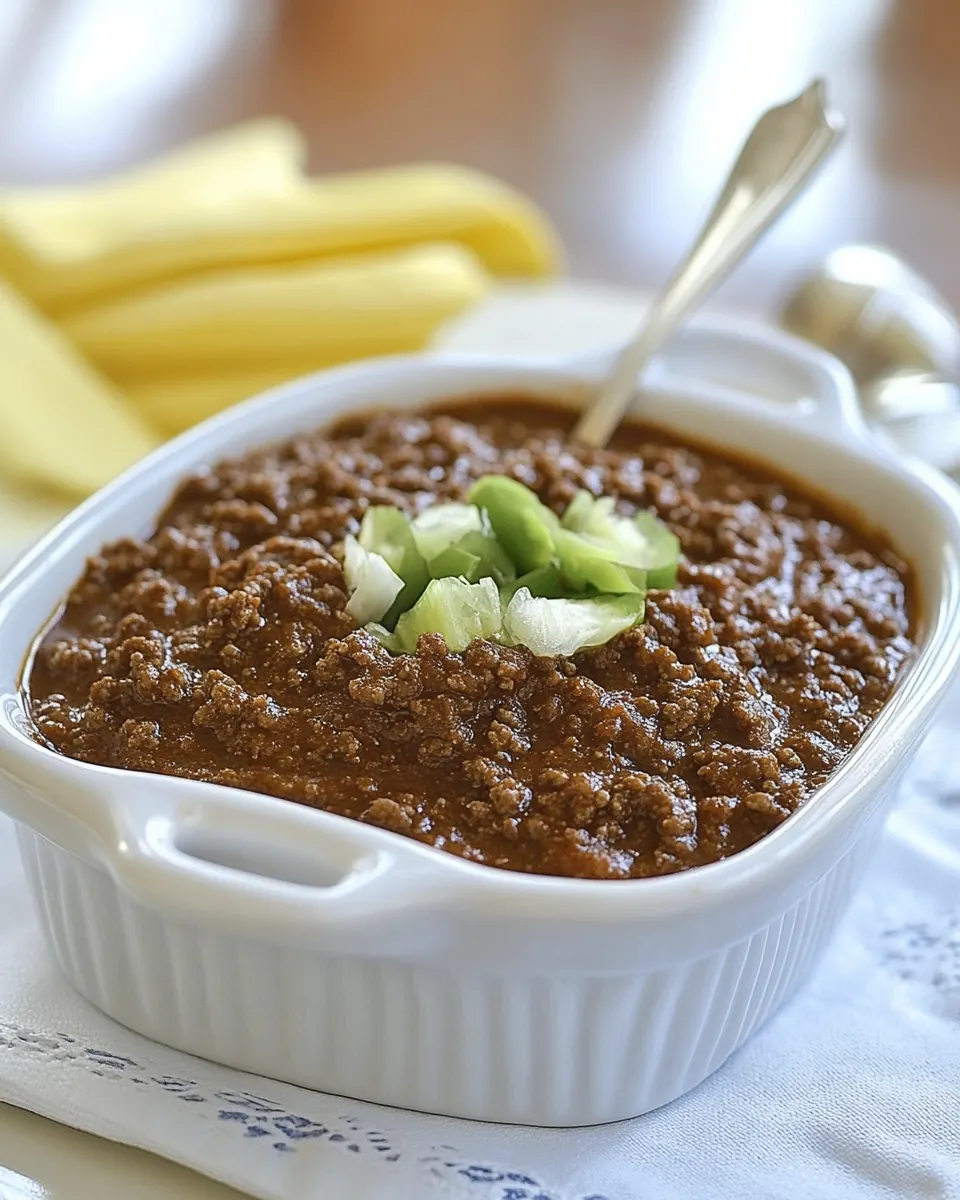 Chilis Original Chili Recipe