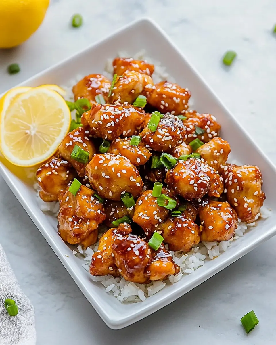 Chinese Lemon Chicken