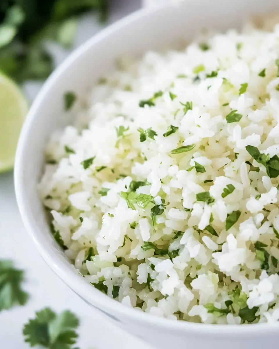 Chipotle Cilantro Lime Rice
