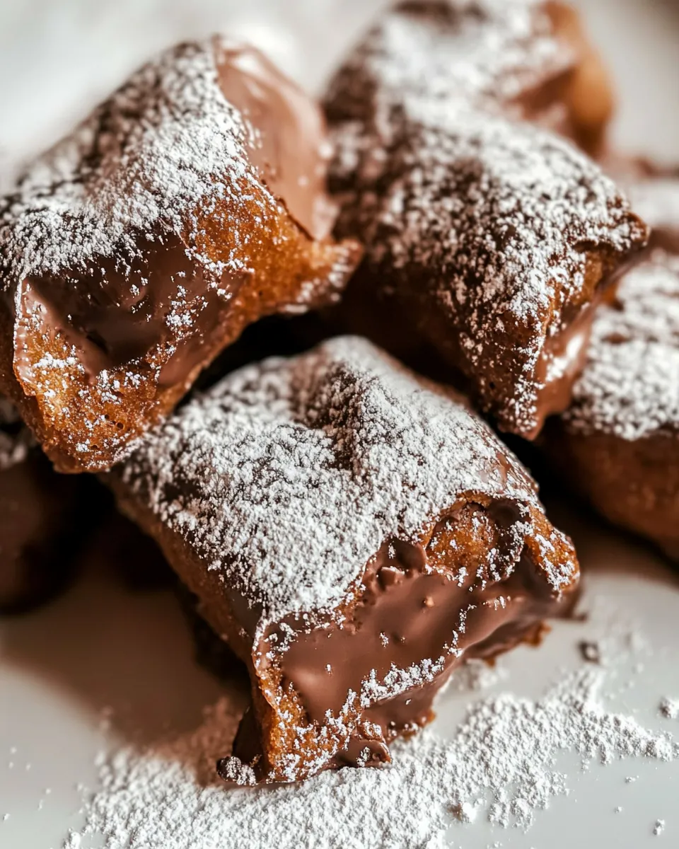 Chocolate Beignets