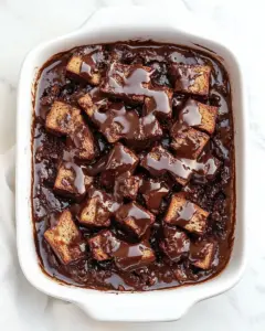 Chocolate Bread Pudding