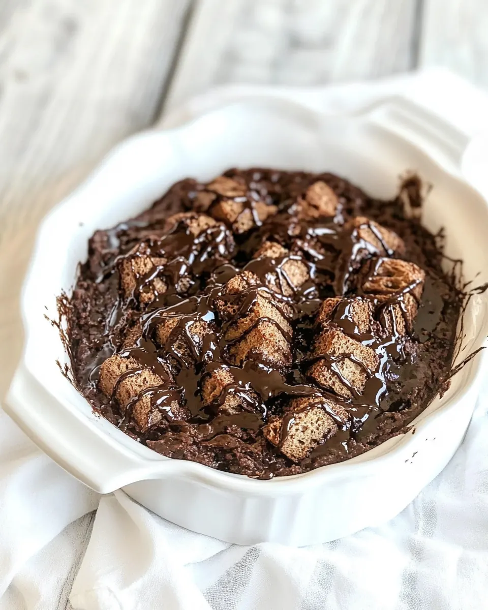 Chocolate Bread Pudding