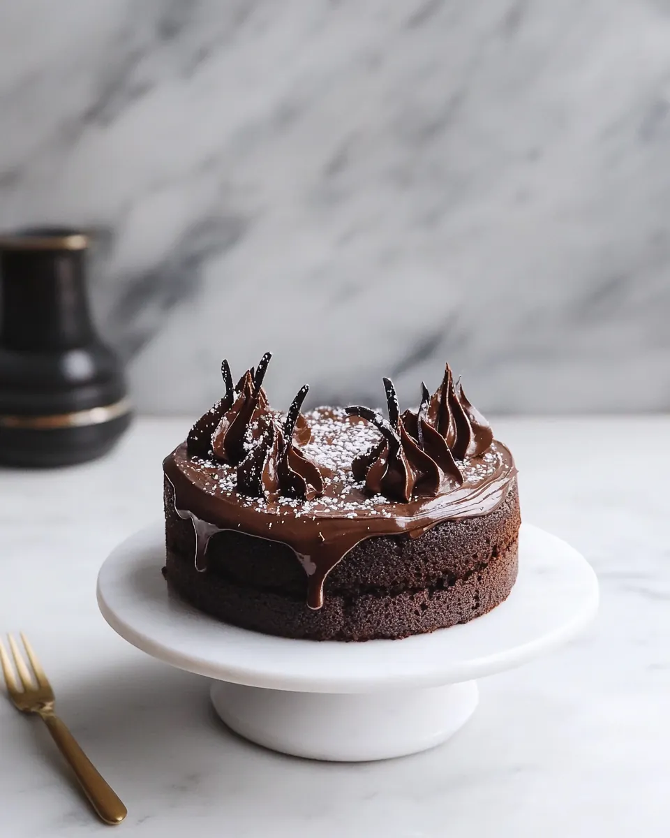 Chocolate Cake for Two