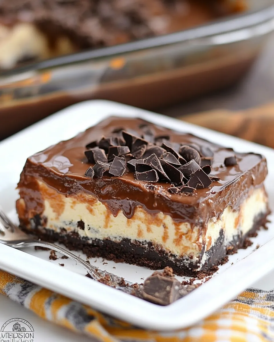 Chocolate Caramel Layered Dessert