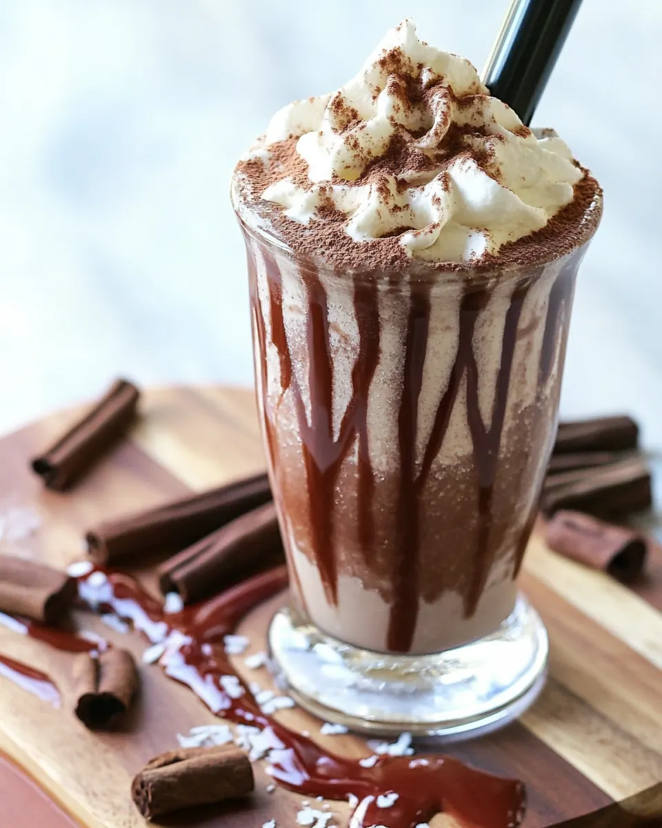 Chocolate Chai Frappe