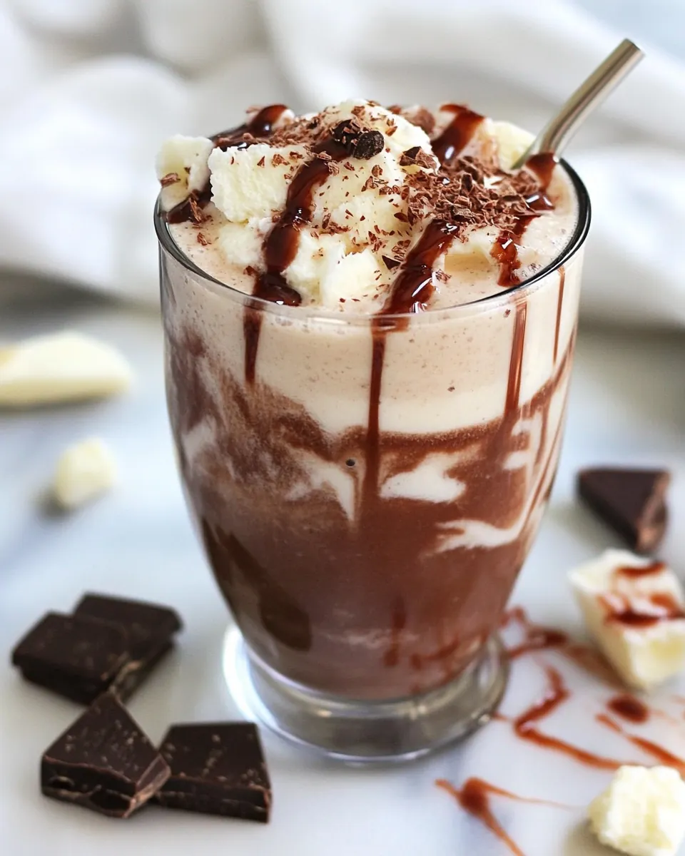 Chocolate Chai Frappe