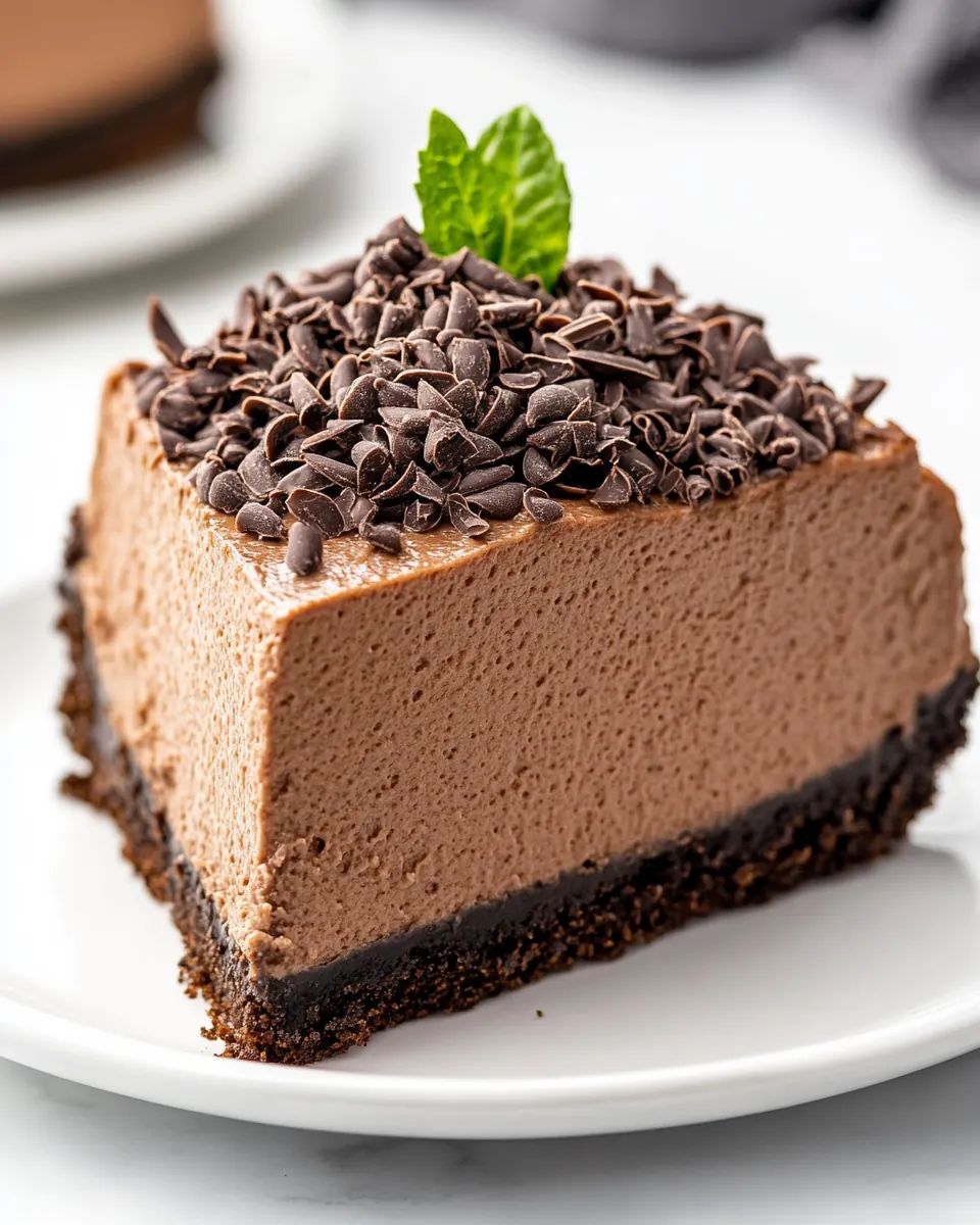 Chocolate Cheesecake