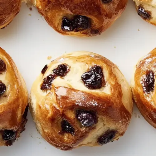 Chocolate Cherry Brioche Buns