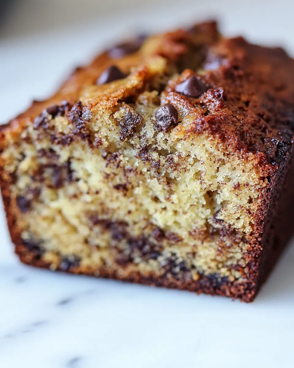 Chocolate Chip Banana Bread