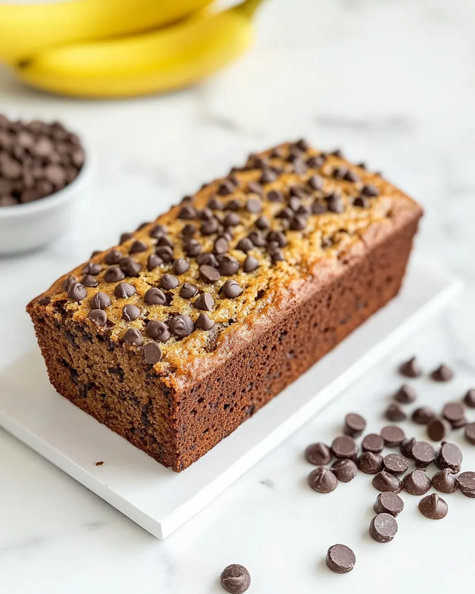 Chocolate Chip Banana Bread