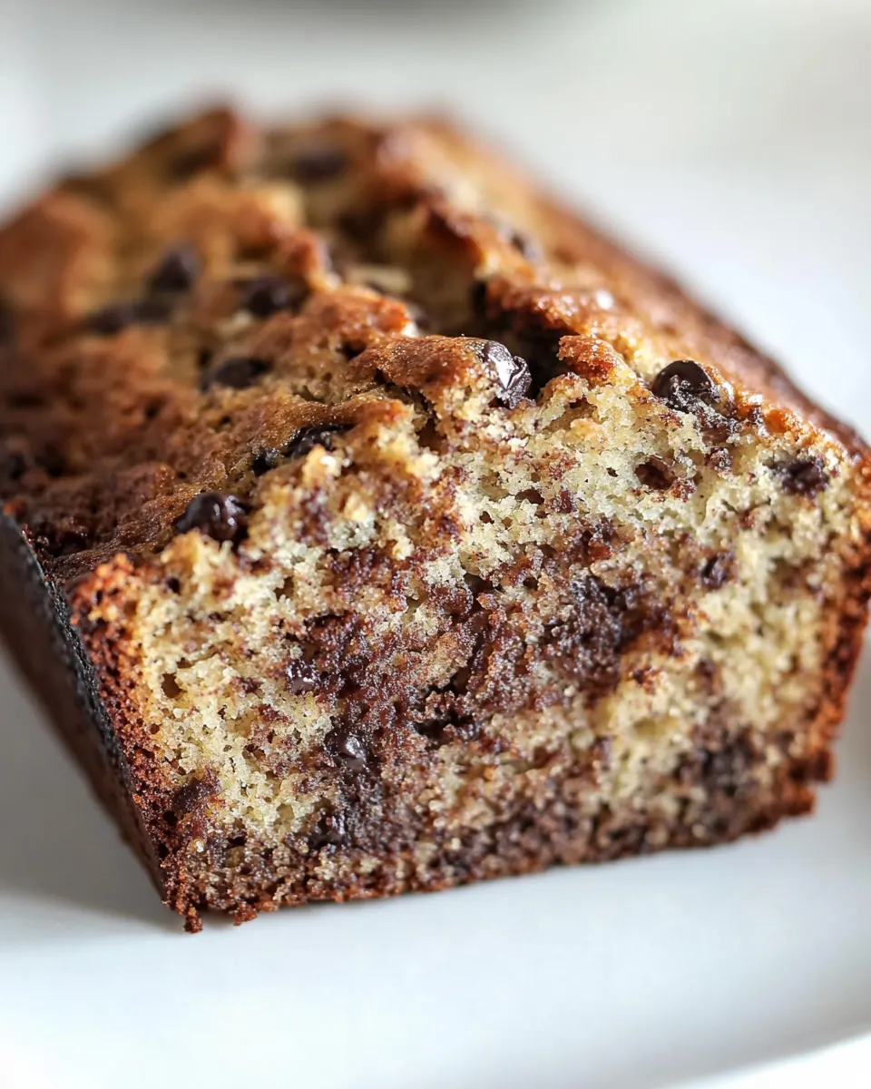 Chocolate Chip Banana Bread