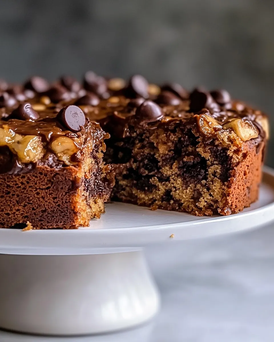 Chocolate Chip Banana Cake