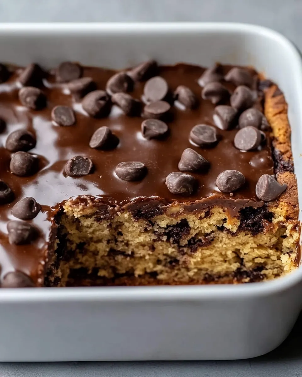 Chocolate Chip Banana Cake