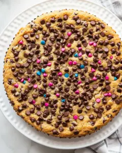 Chocolate Chip Cookie Cake
