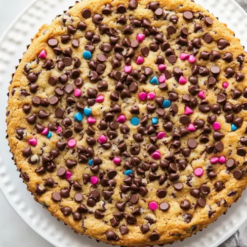 Chocolate Chip Cookie Cake