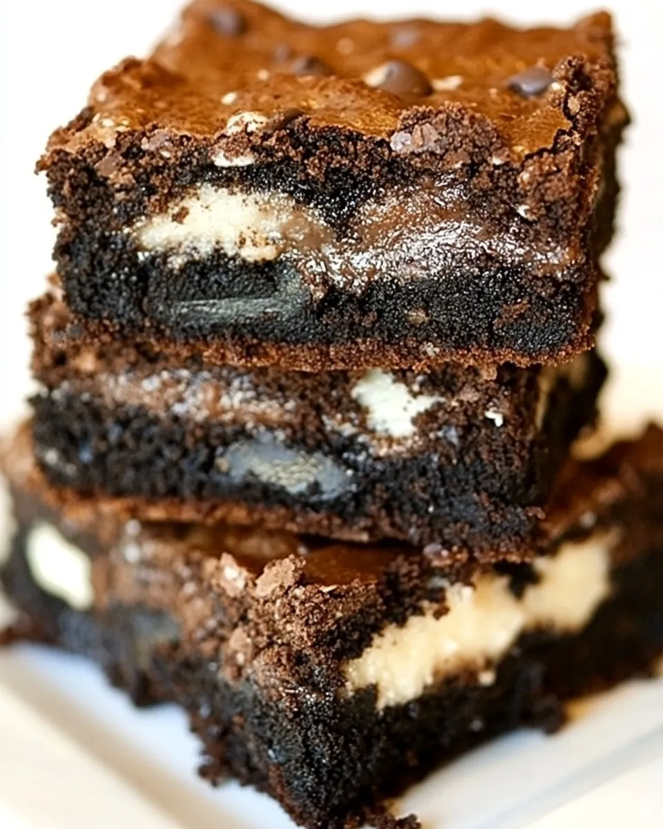 Chocolate Chip Cookie Oreo Fudge Brownie Bar