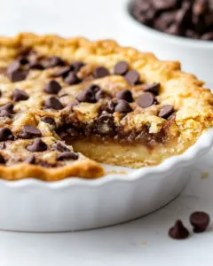 Chocolate Chip Cookie Pie