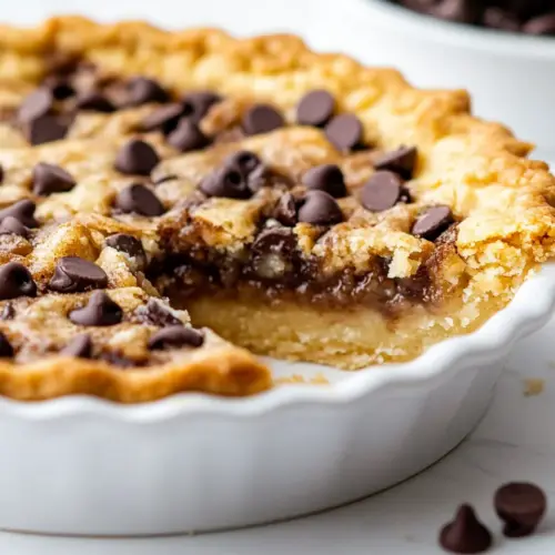 Chocolate Chip Cookie Pie