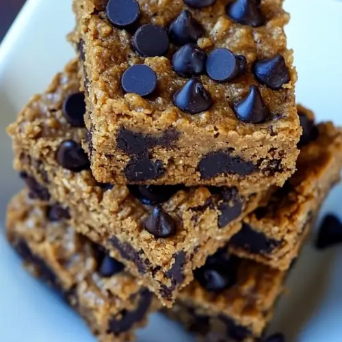 Chocolate Chip Lunchbox Bars