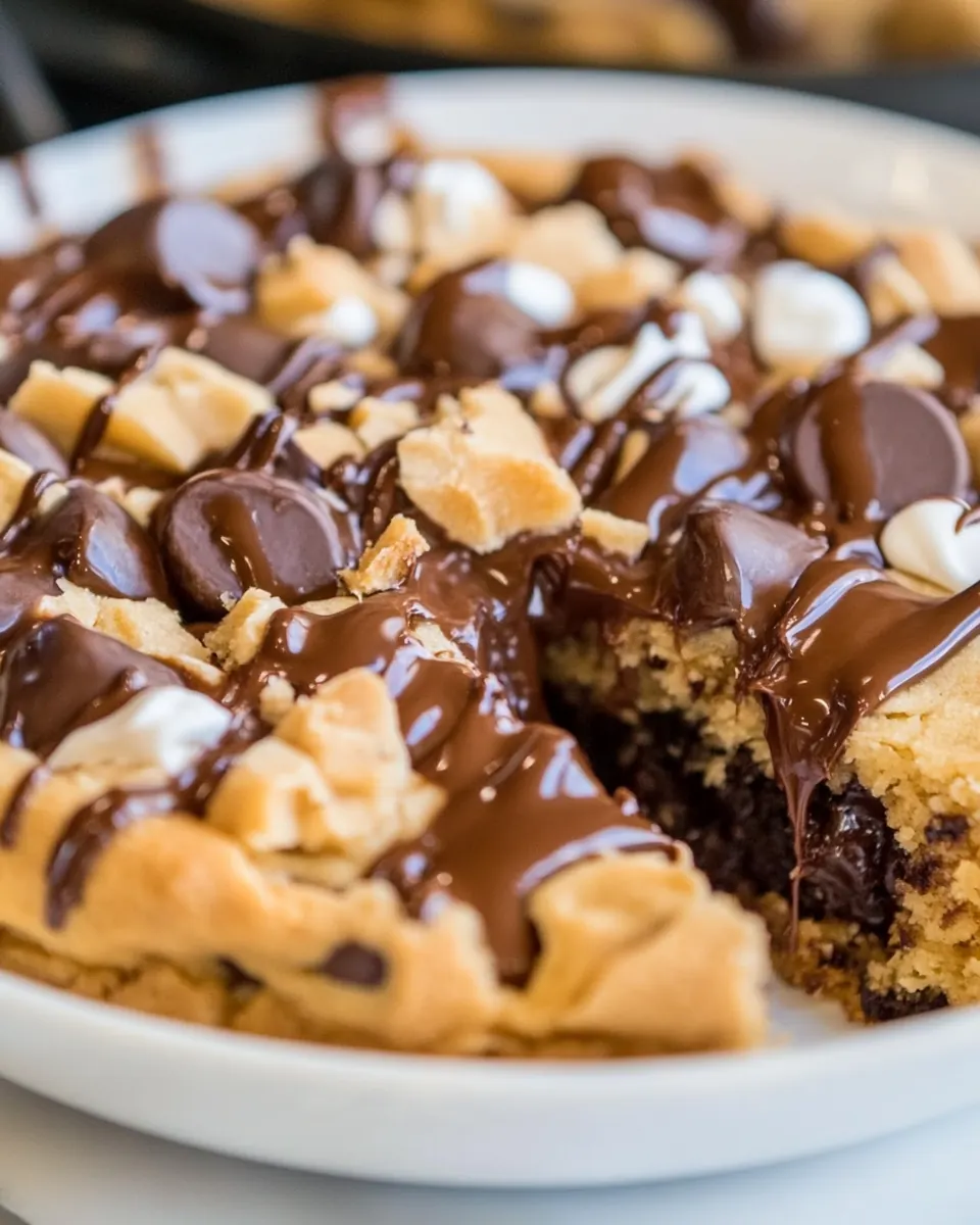 Chocolate Chip Skillet Cookie