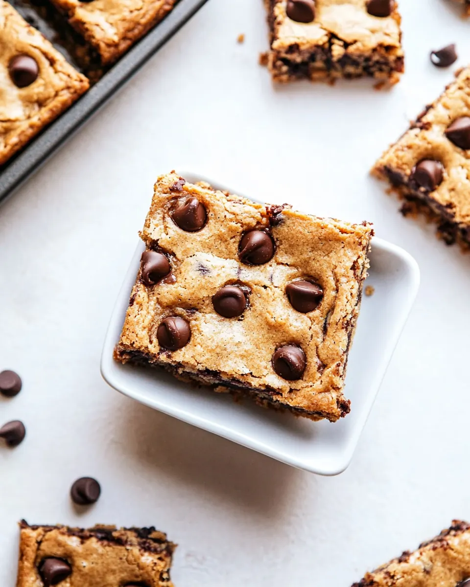 Chocolate Chip Zucchini Bars