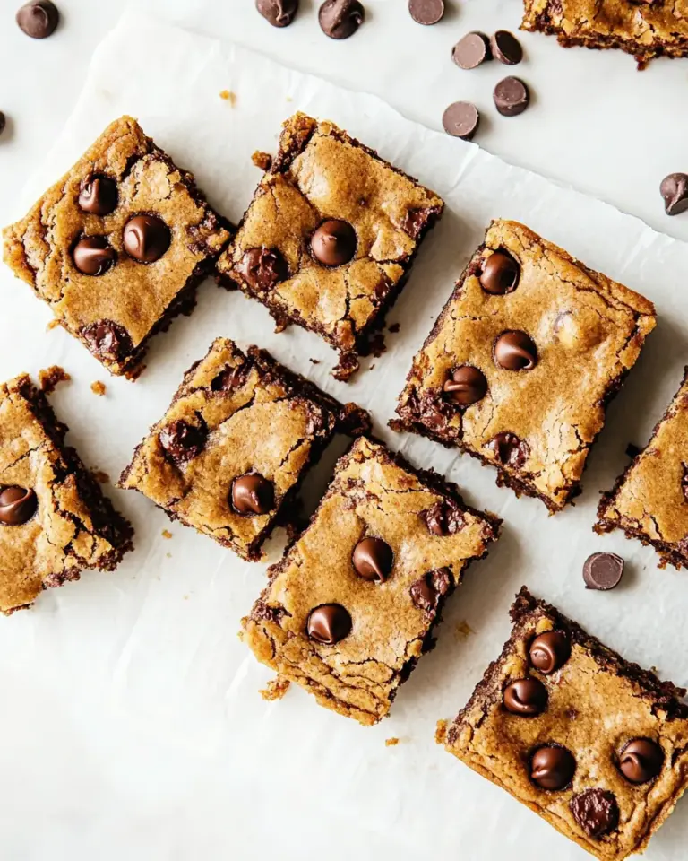 Chocolate Chip Zucchini Bars