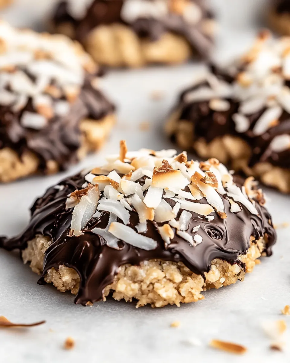 Chocolate Coconut Cookies
