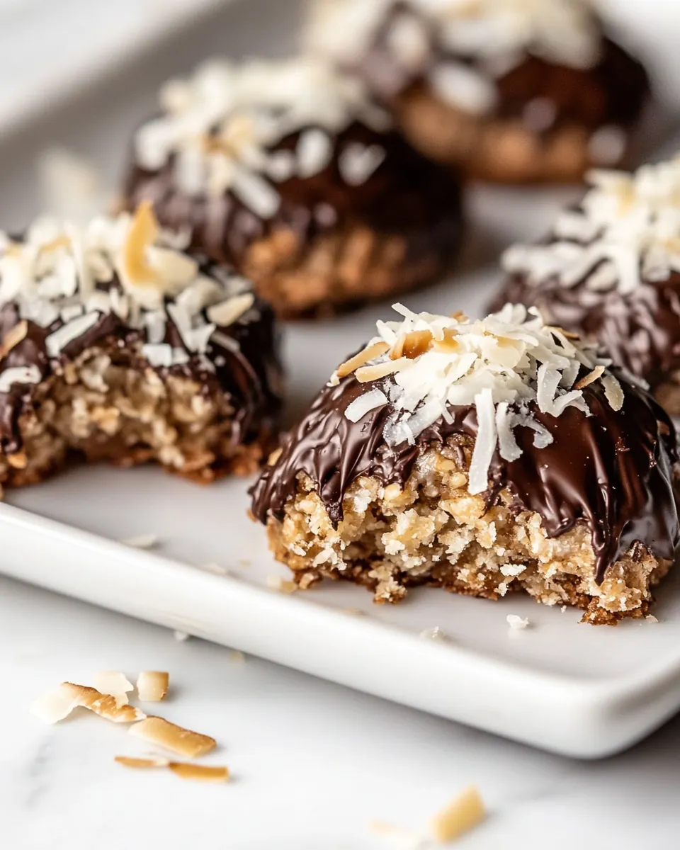 Chocolate Coconut Cookies