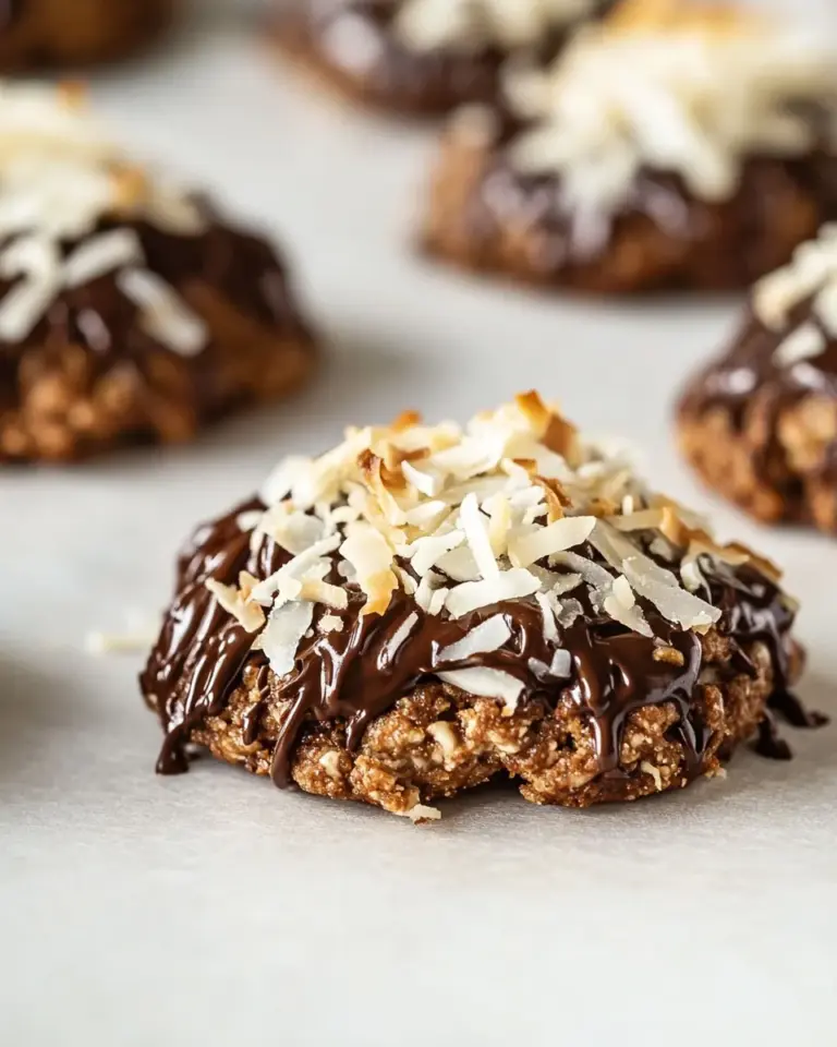 Chocolate Coconut Cookies