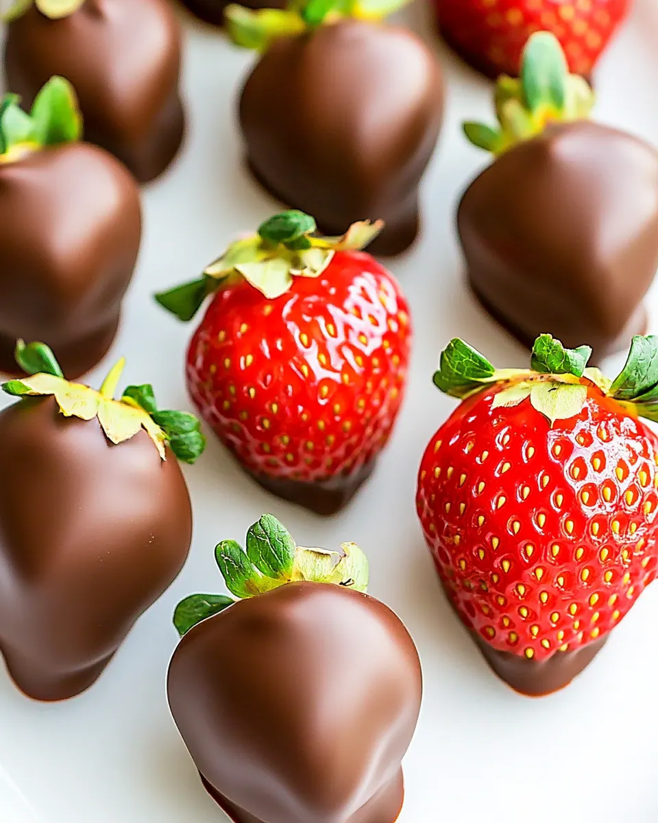 Chocolate Covered Strawberries