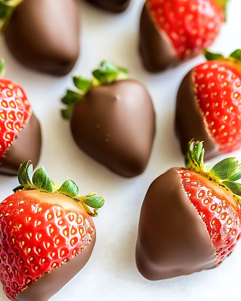 Chocolate Covered Strawberries