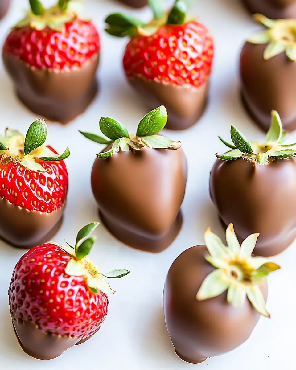 Chocolate Covered Strawberries