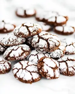 Chocolate Crinkle Cookies